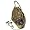 Beautiful Beaded Evening Handbag/purse,with Shoulder Chain, Black Cloth Base --#1