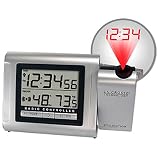 Outdoor Living : La Crosse Technology Projection Alarm Clock with Humidity & Temperature