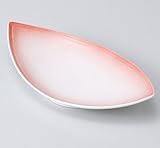 舟形多用皿（ピンク） [和皿]