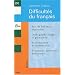 Difficult�s du fran�ais