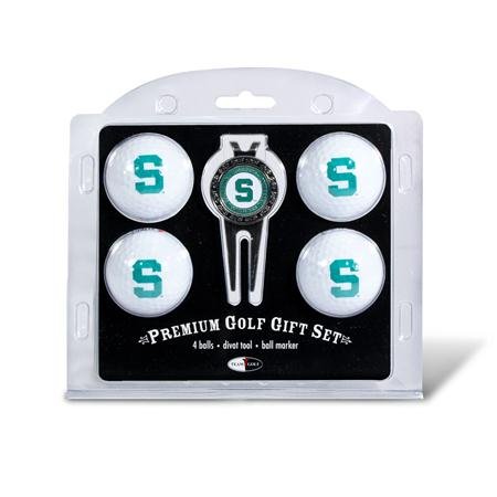 Michigan State Spartans Msu Ncaa 4 Team Logo Golf Ball Divot Tool Set