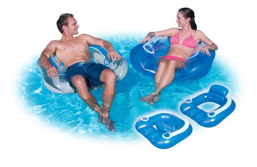 Bestway Flip Pillow Swim Ring Pool Lounger (Lilo)