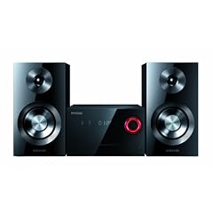 Samsung MM-C330 Microanlage (MP3-CD-Player, AUX Eingang, Radio mit RDS) perlschwarz