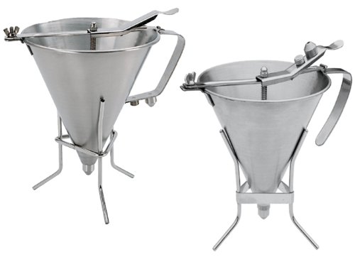 De Buyer - 3354.01 - Pied inox pour entonnoir à piston et chinois - Pied inox