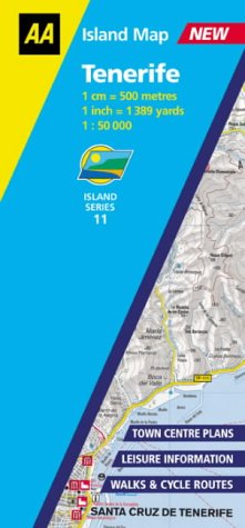 City Travel Guides Discounted   : Tenerife (AA Island Maps)