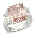 Replica of Jennifer Lopez's Cubic Zirconia Engagement Ring