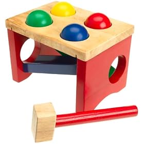 Melissa and Doug Deluxe Wooden Pound and Roll by Melissa & Doug