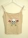 Thrill Ride Skull Rose Tattoo Design Cami Top Nude - Skull Crossbones Tattoo Design Camisole Top - Matching Hoodies and Pants in our Storefront on Separate Listings.