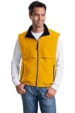 Reversible Nylon and Fleece Vest