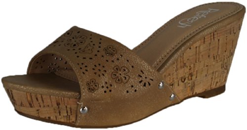 Refresh Women's Lydia-01 Wedge Fashion Sandals