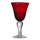 Glass Goblets Set of 6 - Ruby