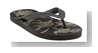 Capelli New York Pvc Thong On Dinosaur Camo Pe Body Boys Promo Flip Flop Brown Combo 12/13