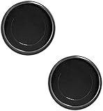 Levenger Circa Discs - Set of 22, 1-Inch, Black Large (ADS1850 BK)