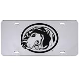 Tennessee Volunteers Smokey Silver Mirror License Plate