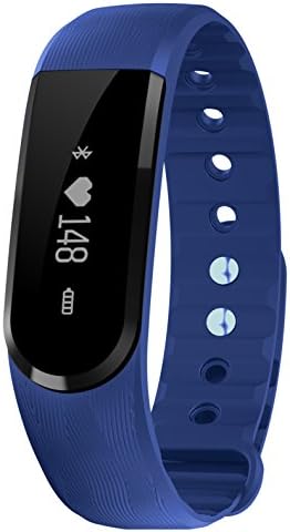 Heart Rate Monitor Smartband Bluetooth 4.0 Music Control Heart Rate Smart Bracelet and Fitness Tracker Wristband for Android iOS