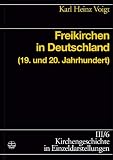 Freikirchen in Deutschland (19 - und 20 - Jahrhundert) (Kirchengeschichte in Einzeldarstellungen) - Ulrich G&auml;bler, Gert Haendler, Johannes Schilling, Karl H. Voigt