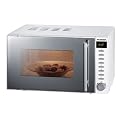 Severin MW 7844 Mikrowelle mit Grill, pianowei� / 800 W / Grill 1000 W / 20 Liter Garraum
