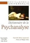 Dictionnaire de la psychanalyse