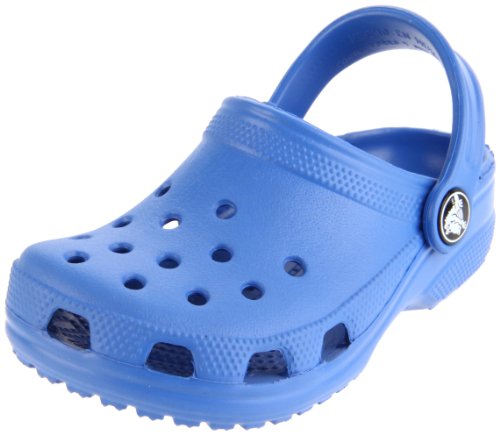 Crocs Cayman/Classic Clog (Toddler/Little Kid),Sea Blue,2 M US Little Kid/ 4 M US Women's