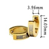 Halloween Golden Spacer Skull Mens Hoop Earrings Reviews 41GYQYXU%2B2L. SL160 Halloween Golden Spacer Skull Mens Hoop Earrings Reviews