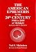 Search : American Ephemeris for the 20th Century: 1900 to 2000 at Midnight/5th Revised