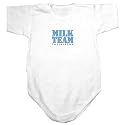Baby Bodysuit White " Milk Team Tajikistan " Country