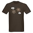 I've Lost An Electron Brown T-Shirt Geek Dark T-Shirt by CafePress