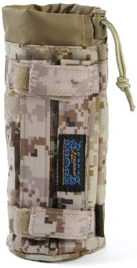 CALDERAGEAR Outdoor Gear Military Airsoft Tactical Molle 1000D Water Bottle Pouch Holder (AOR1)
