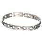 Men's Titanium Link Bracelet, 8"