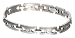 Jewelry : Men's Titanium Link Bracelet, 8"
