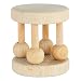 green sprouts Natural Wood Cage Rattle