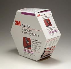 3M Dual Lock Reclosable Fastener System, 06484, 1 in x 5 yd