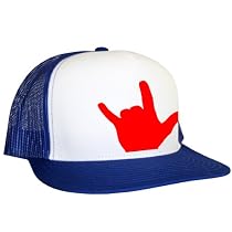 Giant Rock Hand Trucker Hat