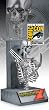 SIDESHOW WEAPON X WOLVERINE PEWTER SKELETON BUST