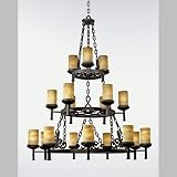 La Parra Collection 47 1/2 Wide Three Tiered Chandelier