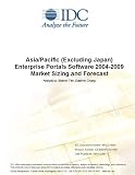 Review IDC Research  / Asia/Pacific (Excluding Japan) Enterprise Portals Software 2004-2009 Market Sizing and Forecast