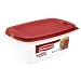 Rubbermaid HPFG4021RDCHILI Durable Rectangle 7.6-Cup Food Storage Container