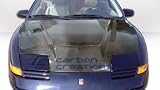1993-1996 Saturn SC Carbon Creations Vader Hood