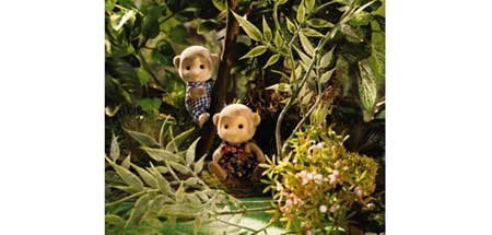 Calico Critters Mango Monkeys