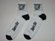 TAMPA BAY LIGHTNING Teen & Adult Acrylic and Stretch Nylon Logo CREW SOCKS (SIZE 8-13)