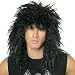 80's Rock Star Wig -Black