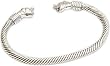 Silver Cuff Bracelet Jewelry from India 2.75 inches (brclt148)
