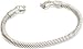 Silver Cuff Bracelet Jewelry from India 2.75 inches (brclt148)