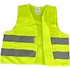 Warnweste EN471 gelb, knitterfrei, waschbar, Standardgr��e