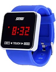 Touch Screen Luxury Style Red LED Womens Sport Watches for Girls SK-363?