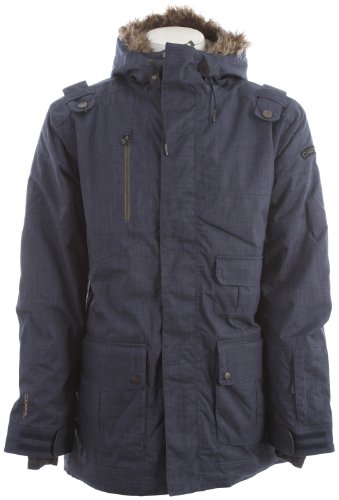 Cappel Magnificent Snowboard Jacket Shipyard Navy Chambray Mens
