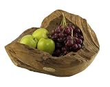 Ambientehome 32321 Schale Dino, Durchmesser ca. 40 cm, Teak
