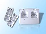 TeckNet TYW-1034B Wii Charger 2 in1 Charger Station Cradle for Wii Remote Controller