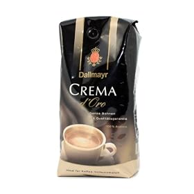 Dallmayr Crema D'Oro Coffee Beans 8kg (8x1kg)
