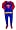 Superman Logo Fleece Footie Pajamas for Toddlers for boys - 2T